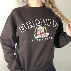 Brown University Vintage Crewneck Sweatshirt